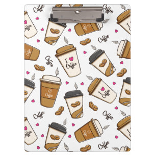 Pranchetas Cafés, Feijões, Fachos De Café, Lover De Café, Cor