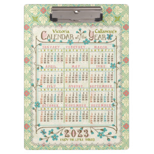 Pranchetas Calendário 2023 (Consulte Descrição da Versão Mais