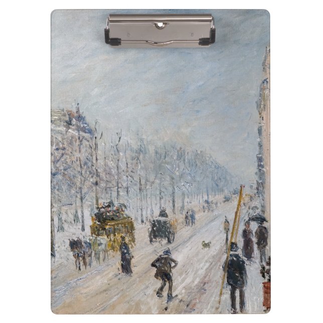 Pranchetas Camille Pissarro - Boulevares Exteriores, Efeito d (Frente)