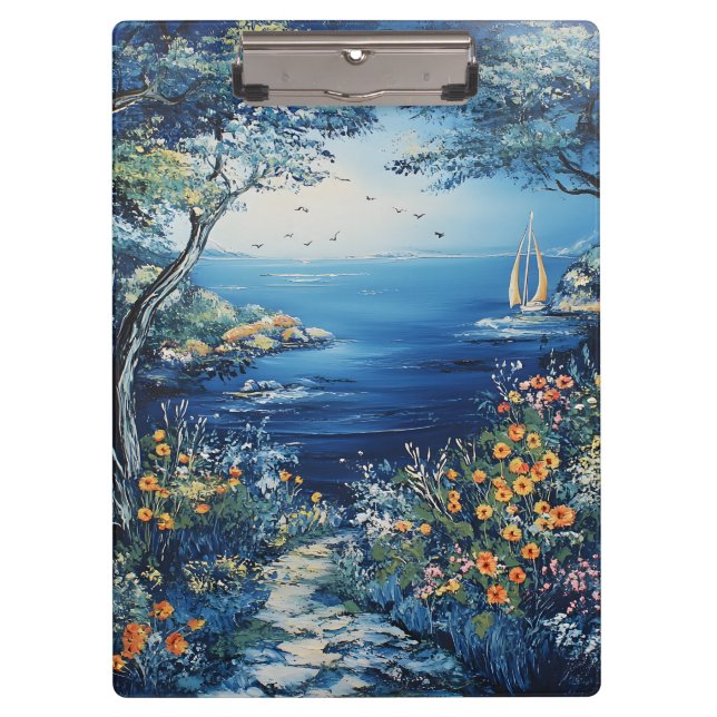 Pranchetas Caminho de Wooded (Frente)