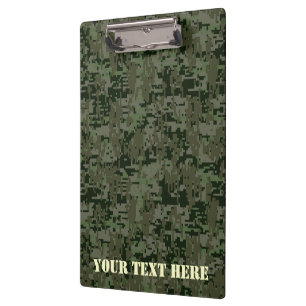 Pranchetas Camo digital personalizado de estêncil estelar