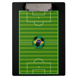 Pranchetas Campo de bola de futebol