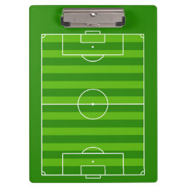 Pranchetas Campo de futebol personalizado do treinador de fut