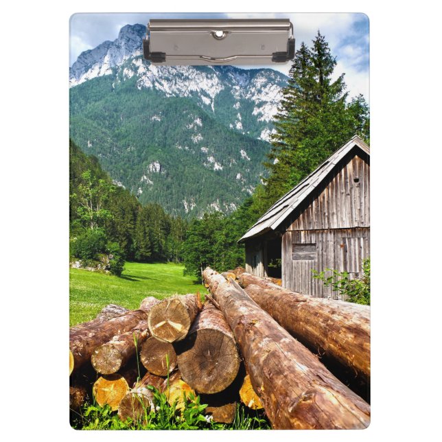 Pranchetas Campo de Lumberjack, em Montanha (Frente)