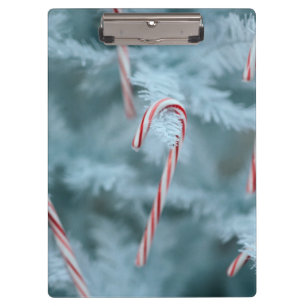 Pranchetas Candy Cane na Árvore