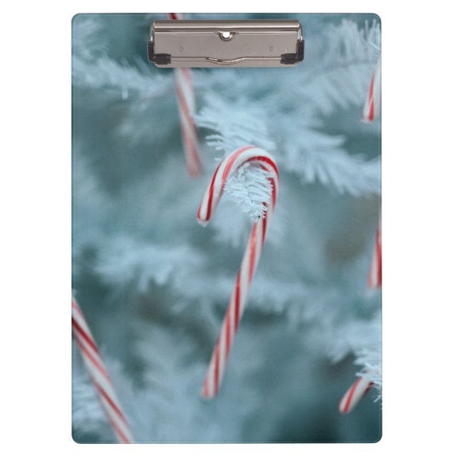 Pranchetas Candy Cane na Árvore (Frente)