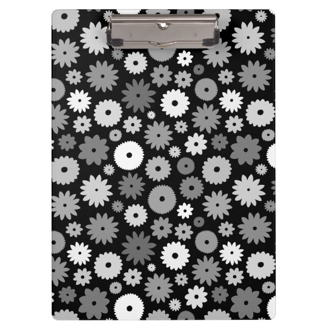 Pranchetas Capa Case-Mate iPhone de padrão repetido de flores (Frente)
