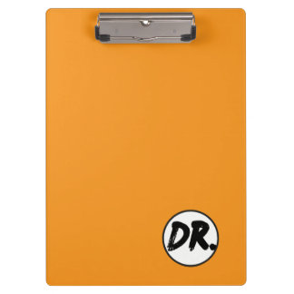 Pranchetas Capa de telefone Orange DR. Logo