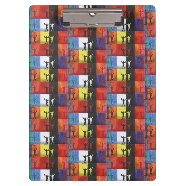 Pranchetas Capa Inteligente para iPad - unidade e harmonia (Frente)