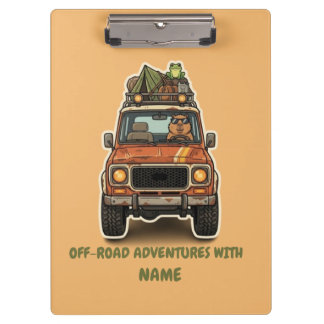Pranchetas Capivara Personalizada de Camping Off-Road