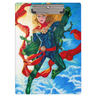 Pranchetas Captain Marvel ~ Carol Danvers