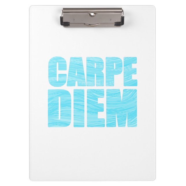 Pranchetas Carpe Diem Clipboard (Frente)