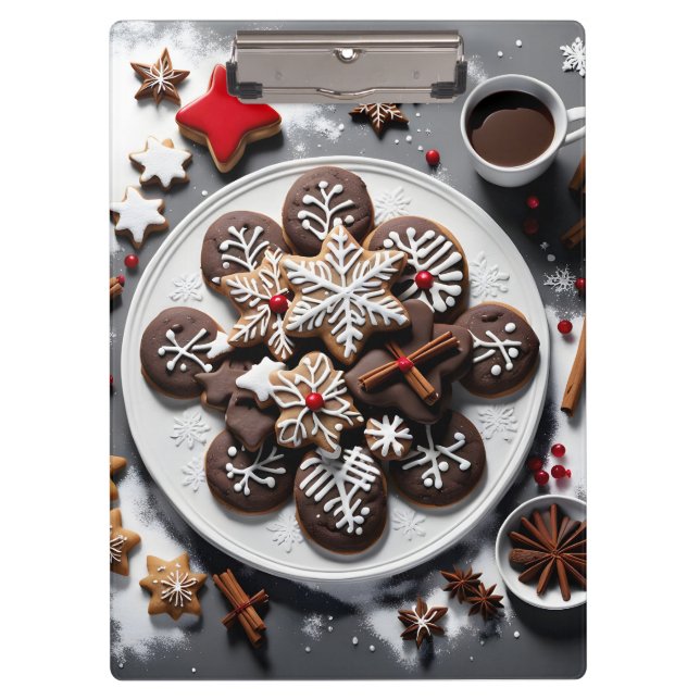 Pranchetas Carpeta de pinza navidad 1 - 001 (Frente)