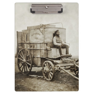 Pranchetas Carrinho de fotografia de Roger Fenton Realismo Fo