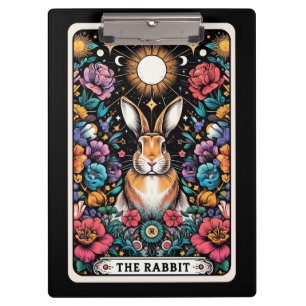 Pranchetas Carta de Tarot Coelho Divinação de Coelho Místic