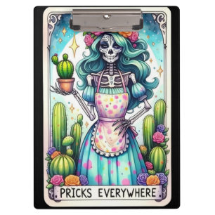 Pranchetas Carta de Tarot de Espinhos por Todos os Lados Es