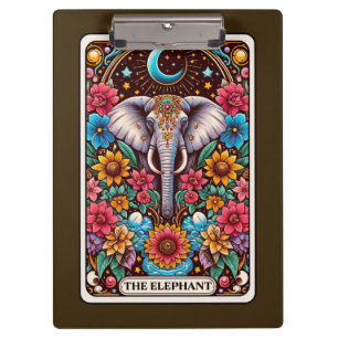 Pranchetas Cartão de Tarot de Elefante – Símbolo de Sabedoria