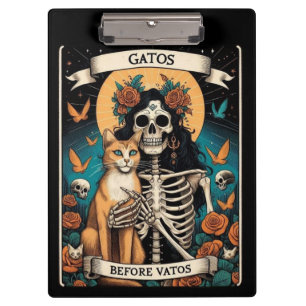 Pranchetas Cartão de Tarot Gatos Antes de Vatos Mulher Esqu