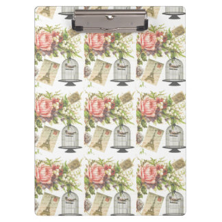 Pranchetas Cartão-postal da área de transferência francesa