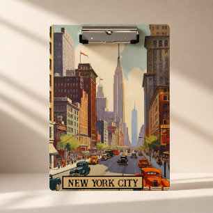 Pranchetas Cartaz de Viagem Vintage Nova York