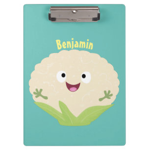 Pranchetas Cartografia de couve-flor-branca e feliz