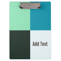 Carvão Personalizável Turquesa Azul-Teal