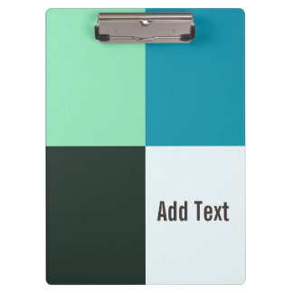 Pranchetas Carvão Personalizável Turquesa Azul-Teal