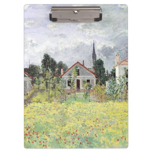 Pranchetas Casas em Argenteuil Claude Monet