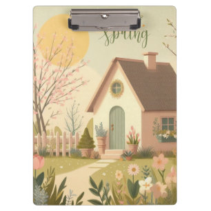 Pranchetas Casca com primavera