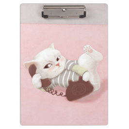 Pranchetas Cat no telefone