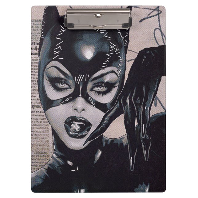 Pranchetas Catwoman #50 Sozomaika Cover Illustration (Frente)