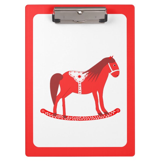 Pranchetas Cavalo Rocco de Natal escandinavo (Frente)