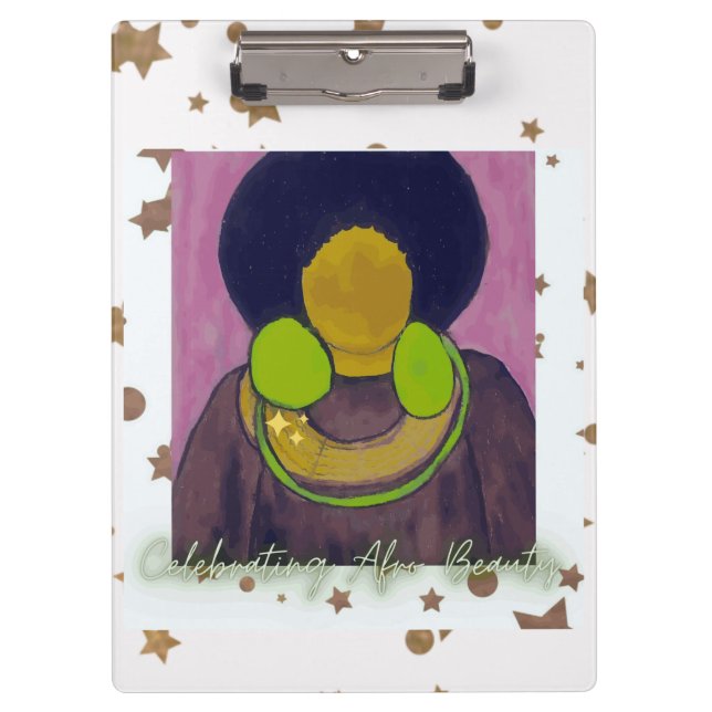 Pranchetas Celebrando a Beleza Afro (Frente)