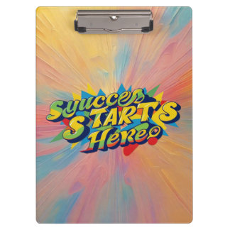 Pranchetas "Celebre seu potencial"