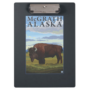 Pranchetas Cena do bisonte - McGrath, Alaska