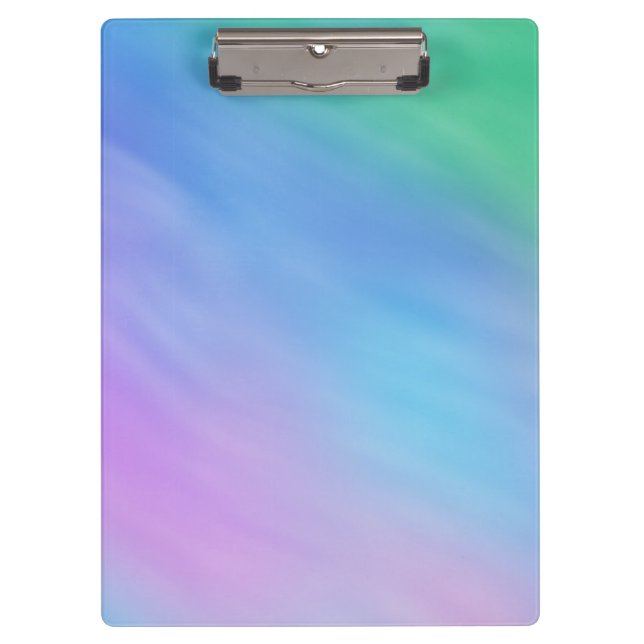 Pranchetas Céu Cor-de-Rosa Suave Feminino (Frente)