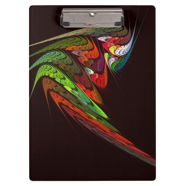 Pranchetas Chameleon Abstrato Art (Frente)