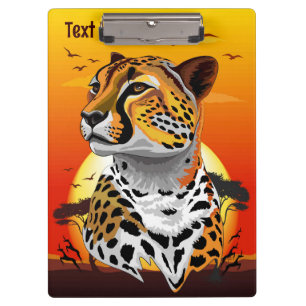 Pranchetas Cheetah African Feline Wild Animal