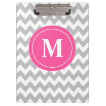 Chevron cor-de-rosa cinzento personalizado