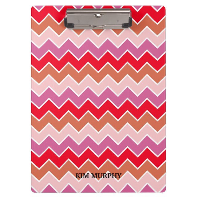 Pranchetas Chevron Pattern Zig Zag (Frente)