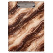 Chocolate Milkshake Marble Texture