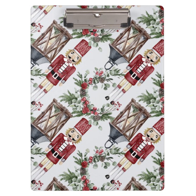 Pranchetas Christmas nutcrackers and lanterns (Frente)