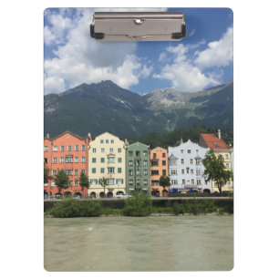 Pranchetas Cidade de Innsbruck, Áustria, no Tirol