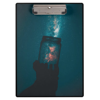 Pranchetas Ciência do Cosmos em uma Área de Transferência de