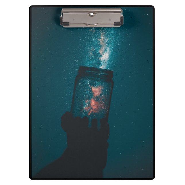 Pranchetas Ciência do Cosmos em uma Área de Transferência de  (Frente)