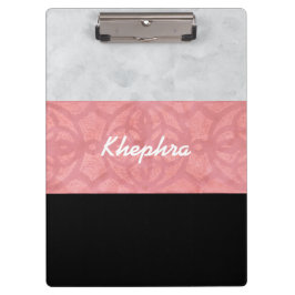 Pranchetas Cinza Rosa-Rosa-Rosa-Rosa, Aquarela E Nome