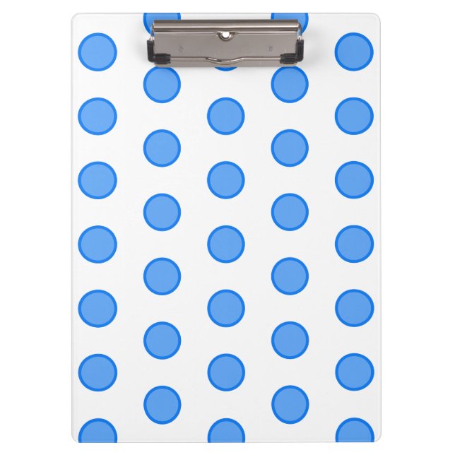 Pranchetas Círculos azuis (Frente)