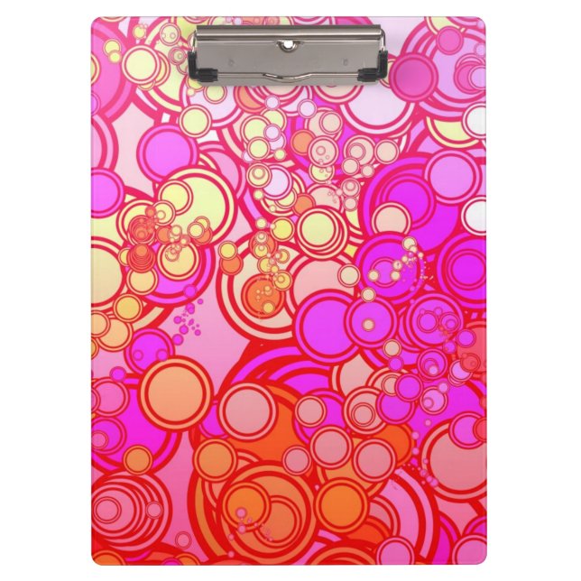 Pranchetas Círculos retros (Frente)