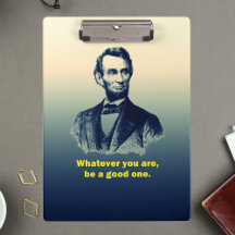 Citação de Abraham Lincoln