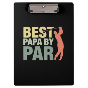 Pranchetas Citações do Avô Melhor Papai Par Golfe